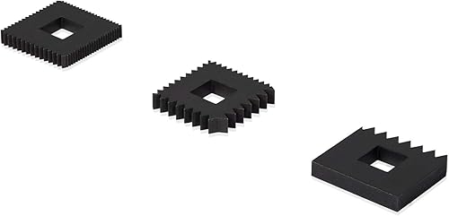 Miniatura 6 de Juego de troqueles métricos similares a OTC 202817 para 7402 Universal Outside Thread Chaser Heavy Duty Steel Black 3PCS