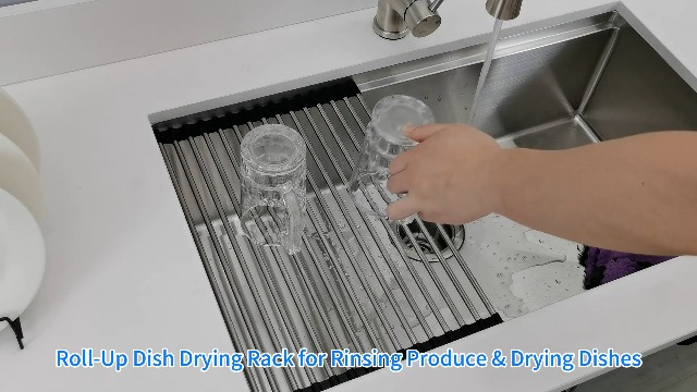 30 Inch Undermount Kitchen Sink Workstation, Delironexu 16 Gauge