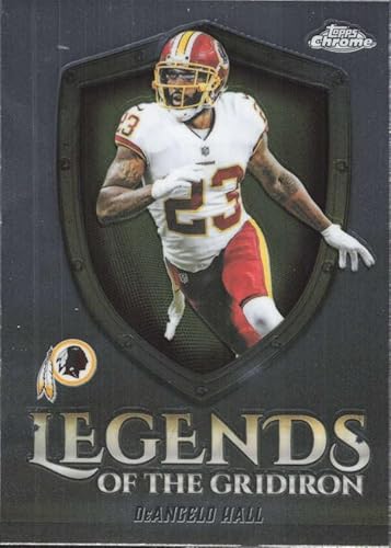 2025 TOPPS CHROME LEGENDS OF THE GRIDIRON #LOG-35 DEANGELO HALL WASHINGTON REDSKINS FOOTBALL OFFICIAL TRADING CARD OF NFL