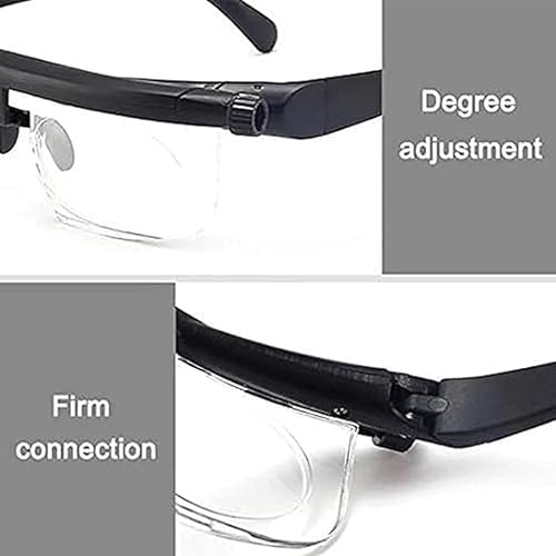 Miniatura 5 de LMDO Flex Focus - Lentes ajustables para visión cercana y lejana para personas mayores, lentes de lectura con aumento Flex Vision
