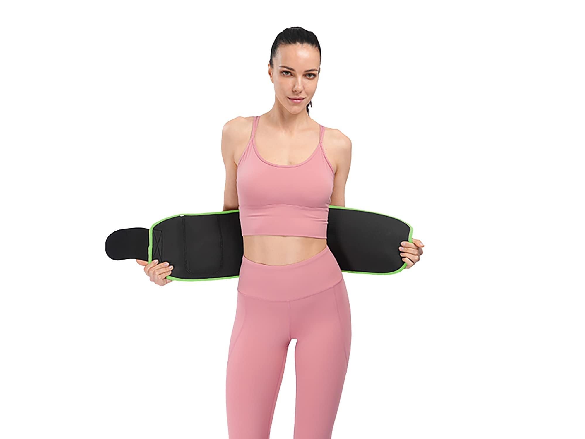 Ceinture Lombaire Réglables Ceinture De Maintien Ajustable for Le Sport, Idéale for L'entraînement Sportif Travail Universel(Black,Large)
