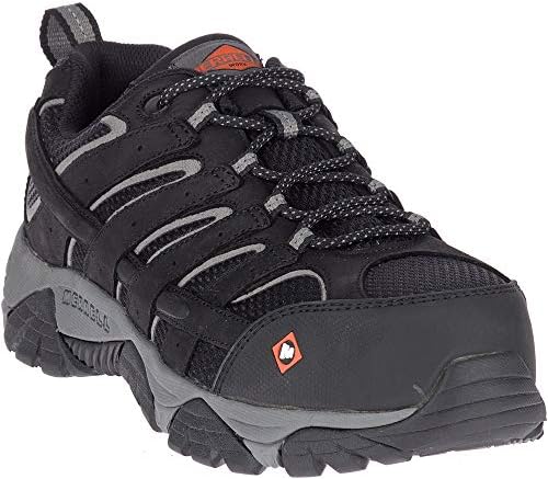 Merrell Men's Moab Vertex Vent CT Construction Shoe, Black, 10.5 | Image 3