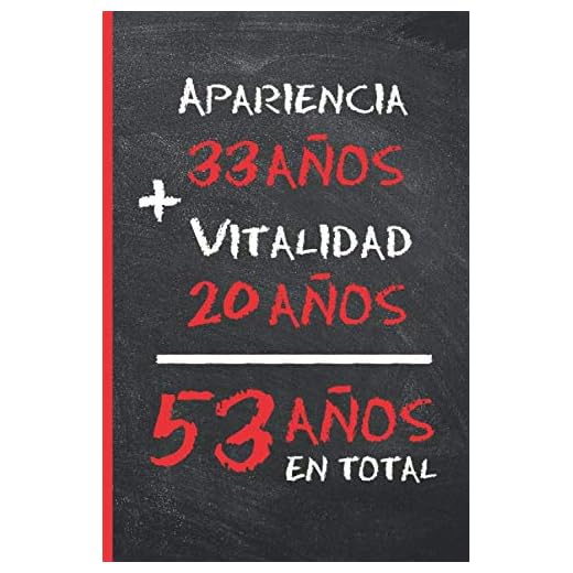 53 AÑOS EN TOTAL: REGALO DE CUMPLEAÑOS ORIGINAL Y DIVERTIDO PARA HOMBRE Y MUJER | Ideas Aniversario, Día de San Valentín | Diario Personal, Cuaderno de Notas, Libreta de Apuntes o Agenda.