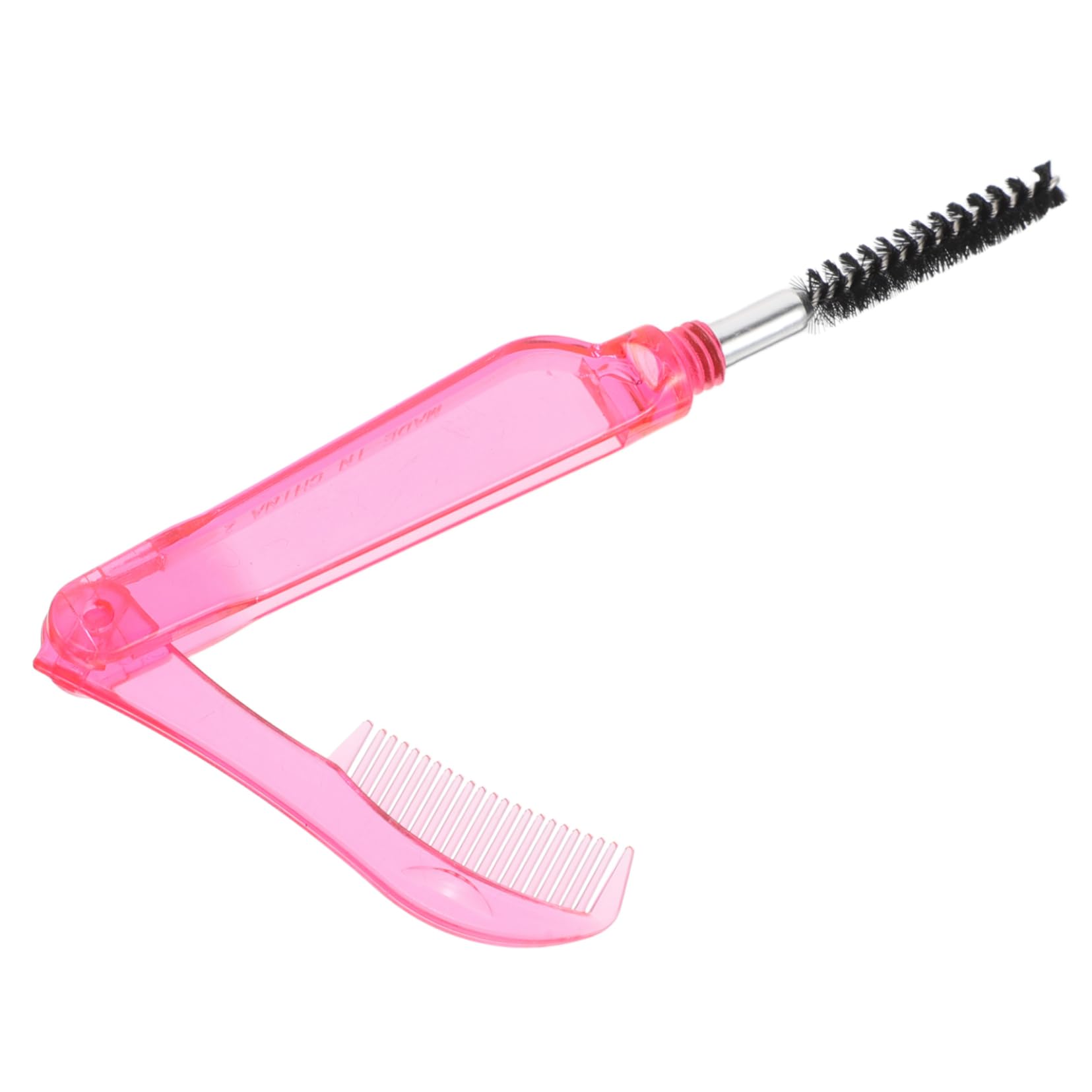 Didiseaon Makeup Brushes Eye Lash Accessories 2in1 Eyebrow Comb Folding Eyelash Brush Mascara Separator Comb Beauty Tool for Women