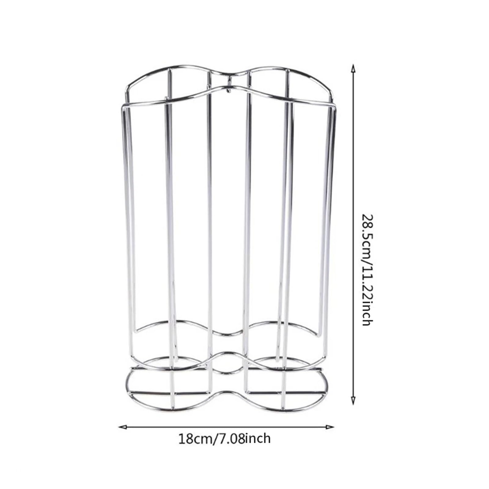 Soporte For Cápsulas De Café For 32 Capacidades, Compatible Con Tassimo, Compatible Con Bartesian, Estante De Almacenamiento De Alambre For Cápsulas For Cóctel De Café(Black 1pcs)