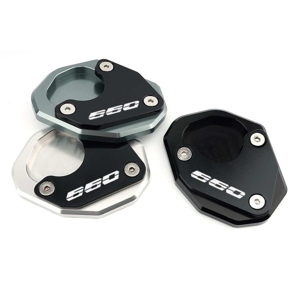 Moto BéQuille BéQuille LatéRale Support Extension Agrandisseur Tampon