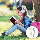 Zakładka z piórami, 2 sztuki, zakładka z czarodziejskimi piórami, metalowa, brązowa, dla kobiet, nauczycieli, nastolatków, dziewcząt, prezent urodzinowy, prezent dla czytelniczek