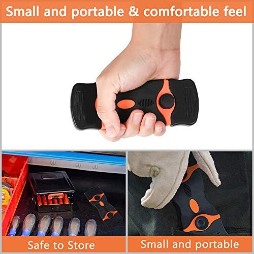 Oven Window Glass Paint Scraper, 2 pcs Double Edged Safety Cleaning Tool with 30 Pcs Replacement for Removing Labels, Decals Stickers Caulk from Glass, Stovetop, Subfloor,Ceramic Hob,Car Window