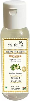 Herbal Herbigiri Herbal Hair Serum For Silky And Smooth Hair, 50Ml