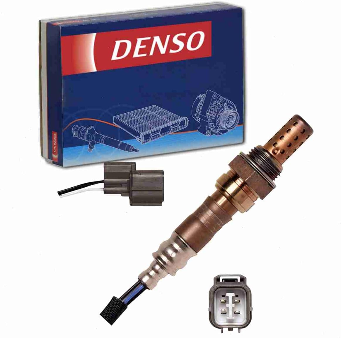 DENSO Downstream Oxygen Sensor Compatible with Honda Civic 1.6L L4 1996-2000