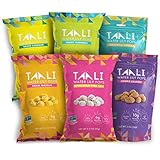 Taali NEW Sweet and Savory Variety Popped Water Lily Pops (6 Resealable Bags) - Try 6 Flavors! |...