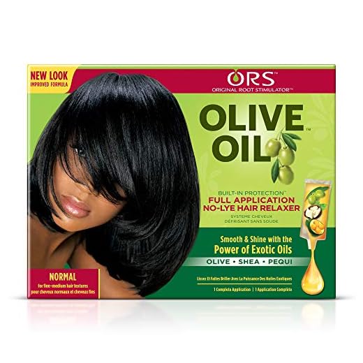 Be On Organic ORS Olive Oil No Lye Relaxer Kit, Normal 1 ea