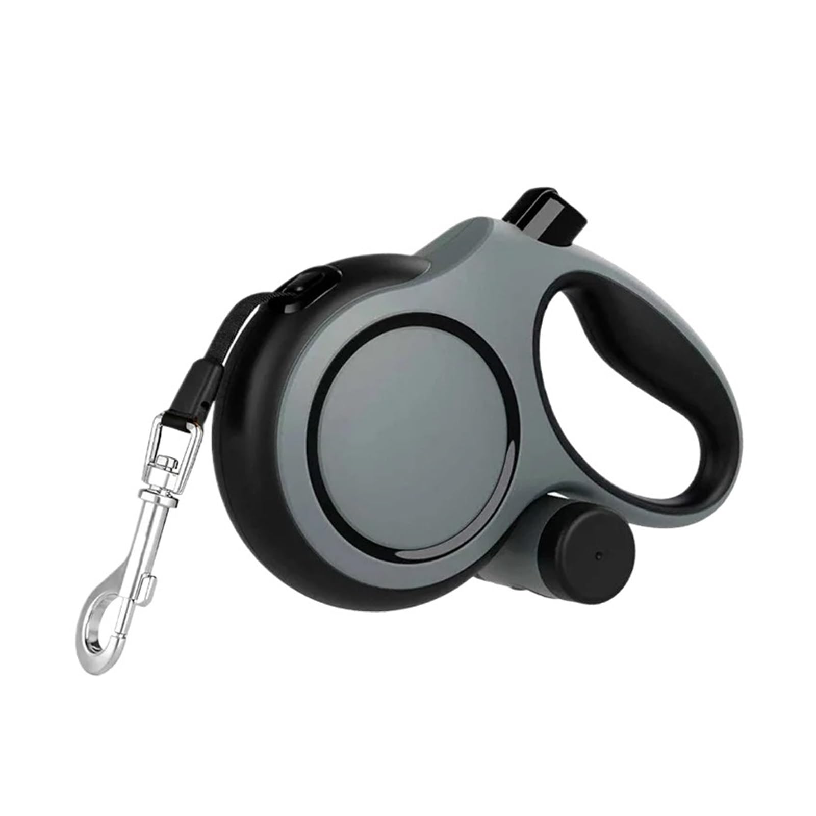 1 Correa retráctil for Perros de 8 m for Perros Grandes.(Gray - 8m Fits)