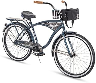 Huffy 26" Panama Jack Beach Cruiser Bike, Denim Blue