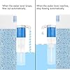 Yoniccal Pool Filler Automatic Pool Fill Water Leveler auto Filler Water Level Control (3/4'' Grey with White Box)