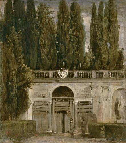 Impresiones de arte clasico en lienzos de 60x90cm con el paisaje historico de la Villa Medici