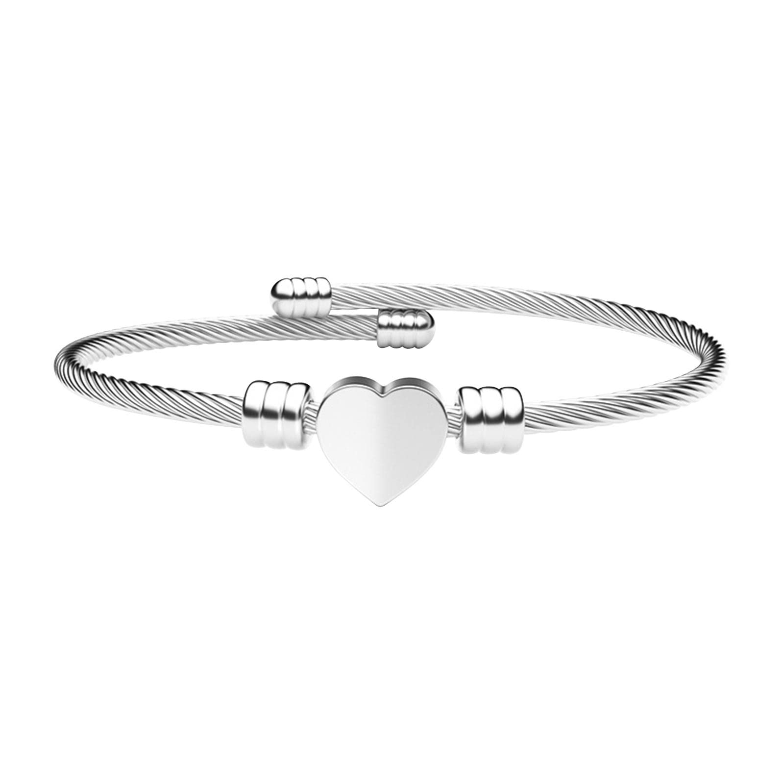 Bracelet fil de câble acier inoxydable chic et robuste - 5