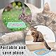 5 Stück Katzentoilette, Flache Katzentoilette aus Kunststoff Katzentoiletten Katzentoilette für Kätzchen im Innenbereich (5 Farben)