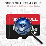 EASTBULL 128MB Micro SD Card (128GB Pitch) 128MB SD Memory Cards Full HD Video 90MB/s UHS-I U1 Class 10 for Surveillance Camera (10 Units & 2 Adapters)
