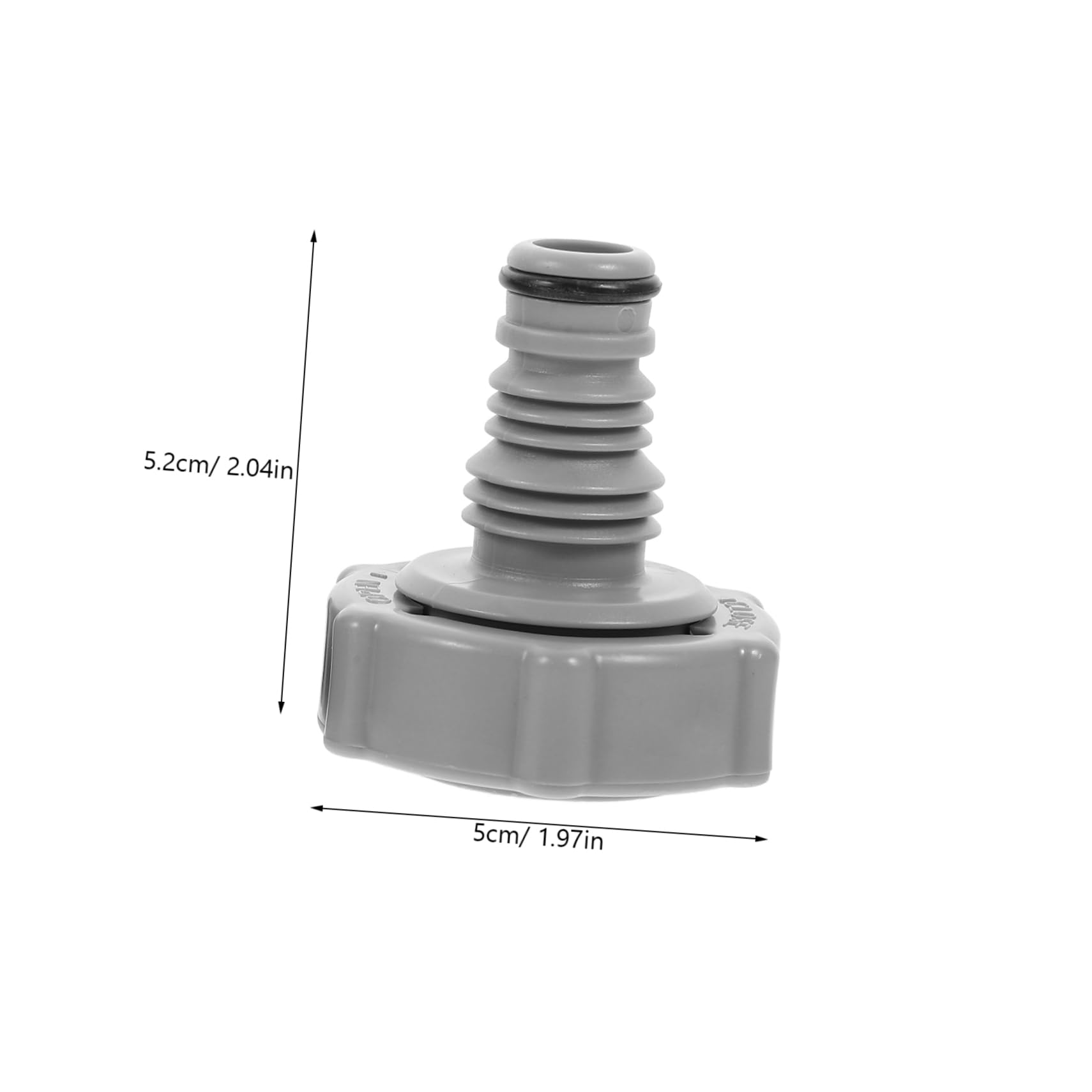BESPORTBLE 5 Series Adaptador De Tubería De Drenaje Adaptadores De Manguera De Piscina Tapón De Drenaje De Piscina Adaptador De Manguera Adaptador De Manguera B Pero Adaptador De 2 Piezas x 5
