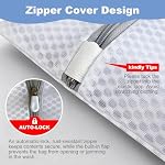 Laundry Bags Mesh Wash Bags for Delicates, Upgraded Honeycomb & Fine Mesh, Extra Durable with Sturdy Zippers, Protect Clothes in Washing Machine Essentials for Home, College & Dorm, 12 x 16 in 4-Pack - Image 2