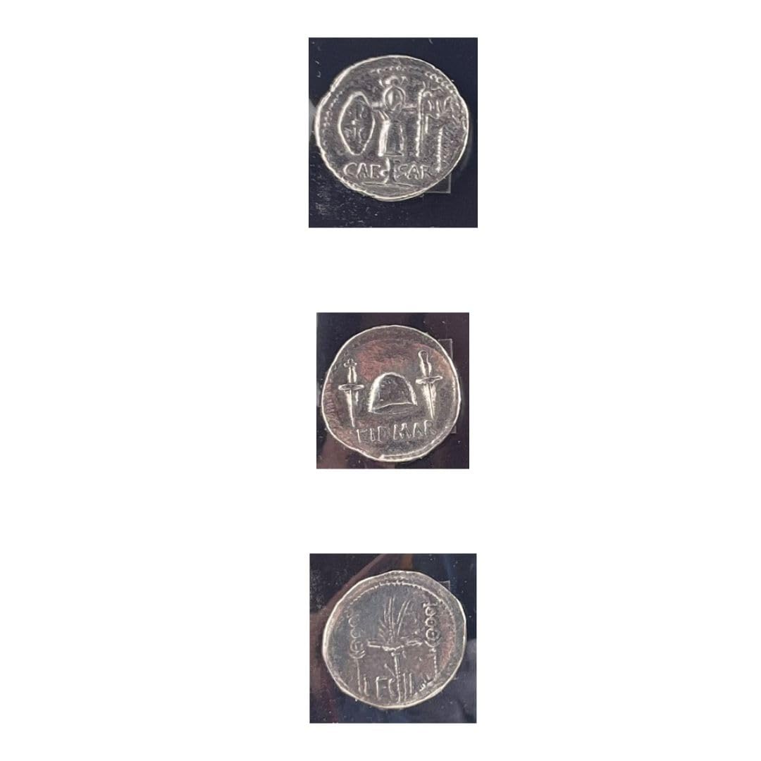 Westair Gold Ancient Roman Republic Silver Denarius Collection, 3 Coin Set