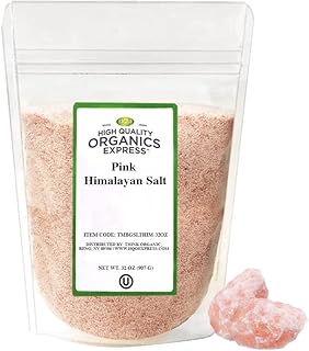 Sponsored Ad - HQOExpress Himalayan Pink Salt – Kosher, Granular All Natural, Unrefined Mineral Salt – 32 oz. Bag