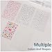 Teenitor Self Adhesive Valentine's Day Face Gems, Face Rhinestones Pearl Stickers, Rave Accessories for Women, Face Jewels for Face, Eye, Hair, Body