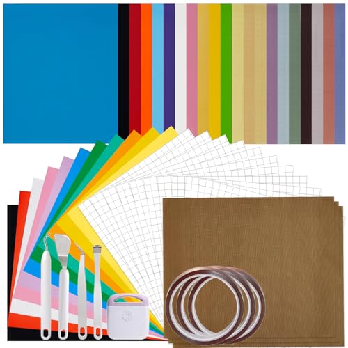 All-in-One Vinyl Craft Kit – HTV for Shirts, Permanent