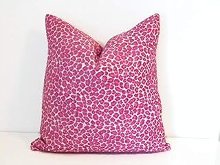 Qui556 Hot Pink Cheetah Print Pillow Cover Fuchsia Leopard Print Pillow CoverAnimal Print Pillow Cover Cheetah Print Pillow Pink Pillow