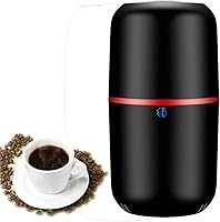 Vista 2 de BOLDWAY Mini molinillo de café eléctrico multifuncional sal pimienta molino hogar poderoso frijoles hierbas especias nueces molino máquina (blanco)