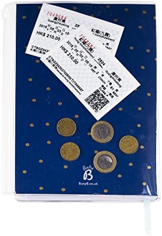 Busy B Travel Holiday Planner with Pockets/Waterproof Cover