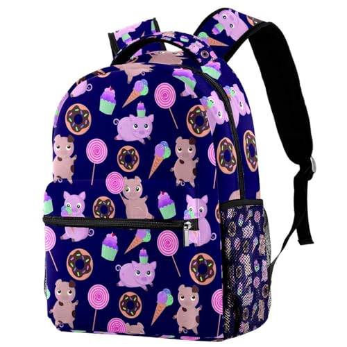 Sac à dos motif cochon amusant, le cadeau parfait pour la rentrée