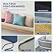 Custom Bench Cushions for Indoor Furniture, Bay Window Seat Cushions Indoor with Non-Slip Bottom, 75D High-Resilience Foam Bench Pads, 9 Fabrics/100 Colors to Choose from, Outdoor Garden Patio Cushion