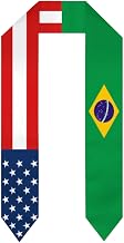 Graduation Stole 72 inches 2024 Graduation Sash Shawl for Abroad Student International Study Graduation scarves Unisex