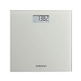 Digital Scale with Bluetooth Connectivity (SC -150) - 330 lb Weight Capacity - Use with Free OMRON Connect App - Light Gray
