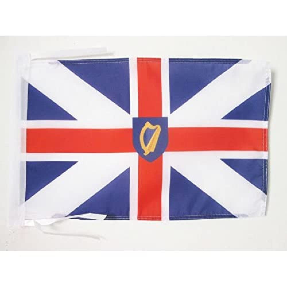 Iran Old Persia Flag 18'' x 12'' cords - Persian SMALL flags 30 x 45cm - Banner 18x12 in - AZ FLAG — view 843