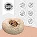 Best Friends by Sheri Calming Shag Vegan Fur Donut Cuddler (23x23) –...