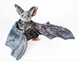 CWZY Goth Bat Stuffed Animal,Creepy Large Bat Plush Toys Lifelike Bats Plushie Doll Gothic Bat Soft Hugging Plush for Halloween Easter Christmas Valentines Birthday Gift