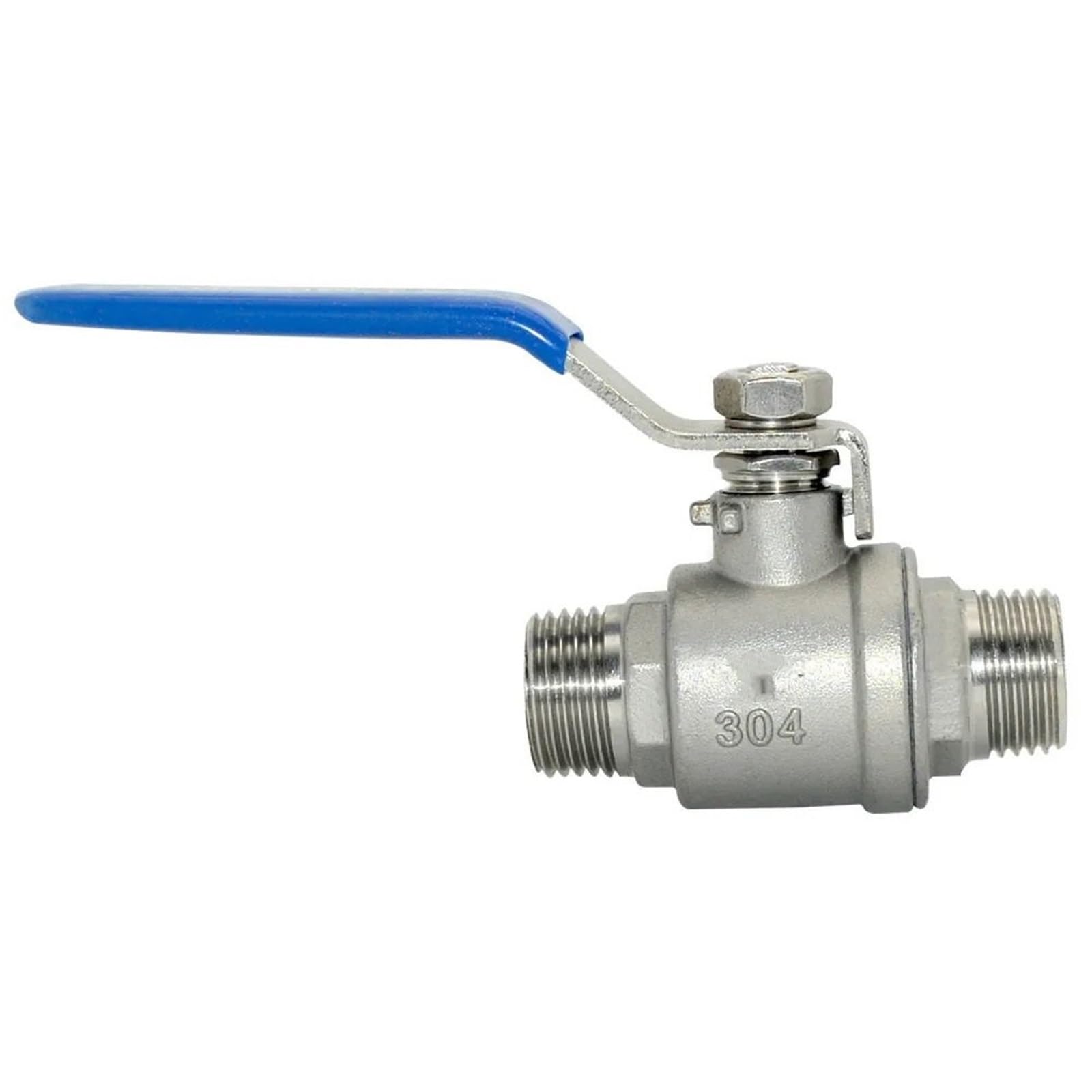 Zawór ze stali nierdzewnej 1/4 3/8 1/2" 3/4" 1" 2" BSP gwint żeński i męski Adapter do przełącznika wody, gazu, oleju(1-1/4")