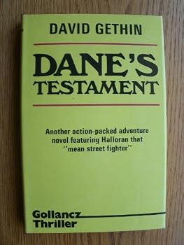 Hardcover Dane's Testament Book