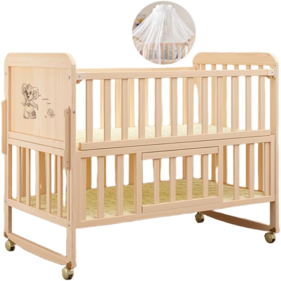 minna ベビーベット ベビーベット minna ベビーベット Amazon.co.jp: ベビーベッド 木製 多