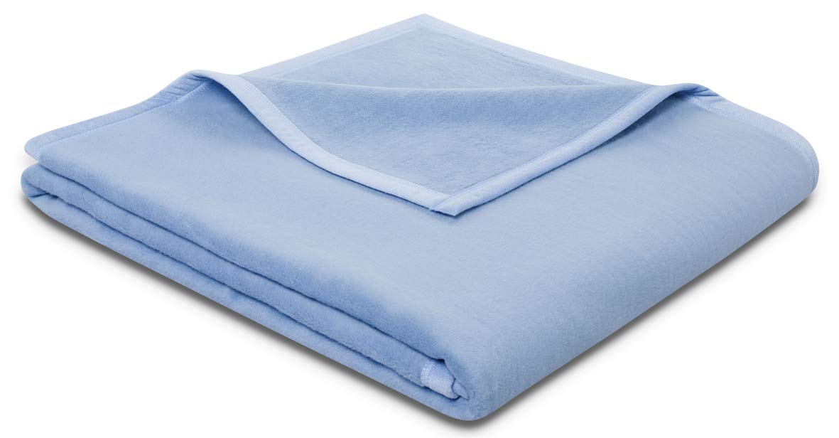 biederlack Cosy Blanket 100% Cotton Light Blue 150 x 200 cm : Amazon.de:  Home u0026 Kitchen