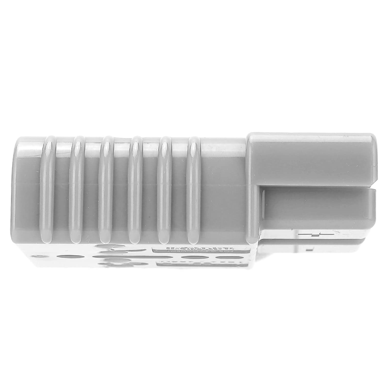 SB175A Connecteur de batterie avec terminal, câble de batterie, connecteur rapide 175 A 600 V, connecteur robuste pour chariots élévateurs et bateaux, matériau (gris)