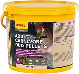 sera Turtle Adult Carnivore Duo, granulés 3,8 L, tortue d’eau