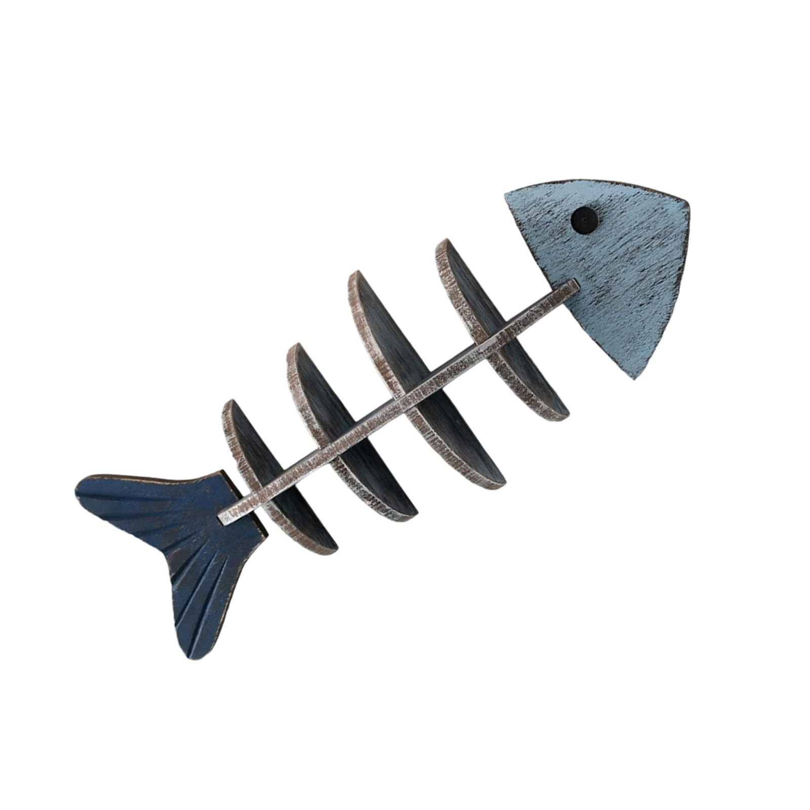 Étagère murale poisson en bois pour revivre la douceur des vacances en maison côtière