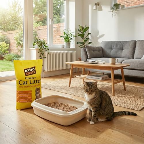 Extra Select Premium Wood Based Cat Litter, 15 L - 3