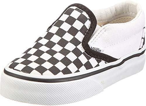 Vans Vans Unisex Baby Classic Slip-On - Black/True White Checkerboard - 4.5