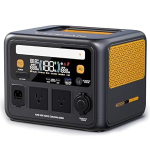 VTOMAN Jump 600X Portable Power Station 600W, 9 Ports LEP Solar Generator