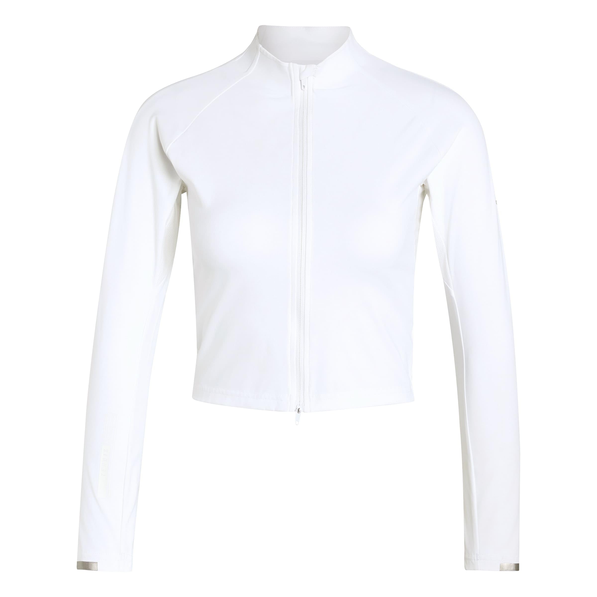 adidas Women's Climacool Tennis Longsleeve Pro Sweatshirt, white, S